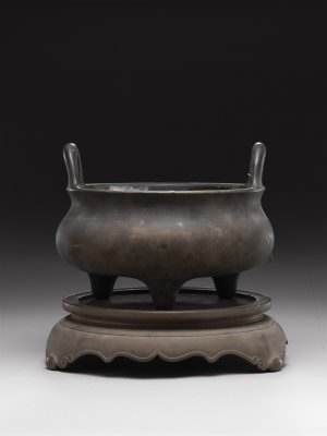 图片[1]-Copper cupping ear breast foot furnace-China Archive